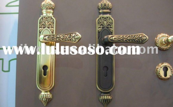 Antique Brass Door Handles And
