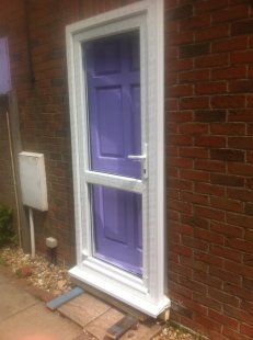 Checking that a uPVC home will fit
