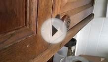 fix kitchen cupboard door handle