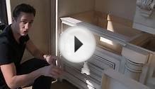 How to install Blum Blumotion drawer slides into a cabinet