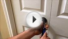 How to install dummy door knobs on your laundry closets