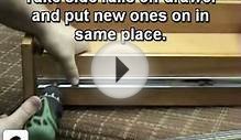 How to make a soft closed drawer slide swap