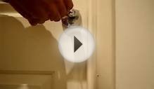 How to pick bedroom door lock