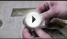 How to Refurbish brass door furniture with cleaning polish
