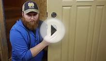 How to Replace an Exterior Door Knob & Lock